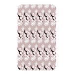 Pink Floral Memory Card Reader (Rectangular) Front