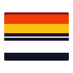 Retro Sunset Double Sided Flano Blanket (mini)  by tmsartbazaar