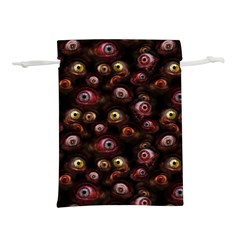 Zombie Eyes Pattern Lightweight Drawstring Pouch (m) by SpinnyChairDesigns