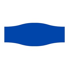 True Cobalt Blue Color Stretchable Headband by SpinnyChairDesigns