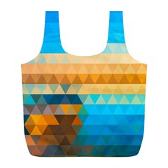 Mosaic  Full Print Recycle Bag (l) by Sobalvarro
