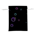 Bubble In Dark Lightweight Drawstring Pouch (S) Front