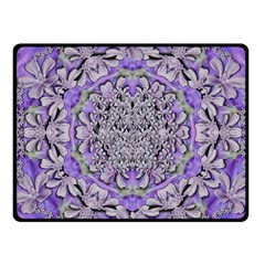 Floral Wreaths In The Beautiful Nature Mandala Fleece Blanket (small) by pepitasart