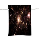 Glowing Sparks  Lightweight Drawstring Pouch (XL) Front