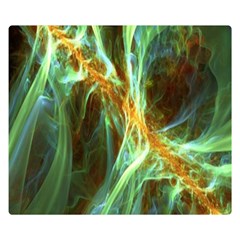 Abstract Illusion Double Sided Flano Blanket (small)  by Sparkle
