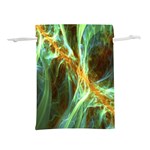 Abstract Illusion Lightweight Drawstring Pouch (L) Back