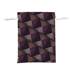 Zigzag Motif Design Lightweight Drawstring Pouch (m) by tmsartbazaar