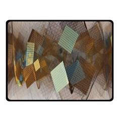 Digital Geometry Fleece Blanket (small) by Sparkle
