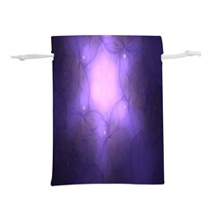 Violet Spark Lightweight Drawstring Pouch (l) by Sparkle