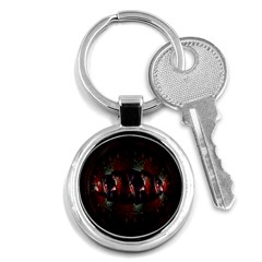 Twist Flower Key Chain (round) by Sparkle