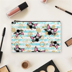 Halloween Bats Cosmetic Bag (medium) by Angelandspot