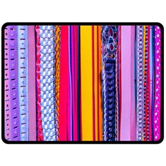 Fashion Belts Fleece Blanket (large)  by essentialimage