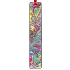 Abstract Marbling Large Book Marks by kaleidomarblingart