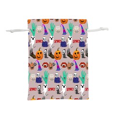 Halloween Lightweight Drawstring Pouch (l) by Sparkle