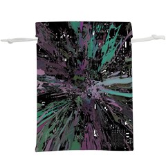 Glitched Out  Lightweight Drawstring Pouch (xl) by MRNStudios
