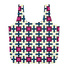 Geometric Full Print Recycle Bag (l) by SychEva