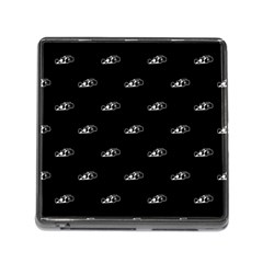 Formula One Black And White Graphic Pattern Memory Card Reader (square 5 Slot) by dflcprintsclothing