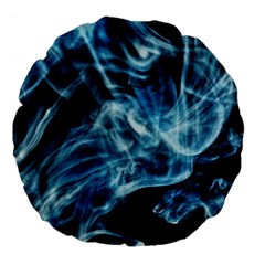 Cold Snap Large 18  Premium Flano Round Cushions by MRNStudios