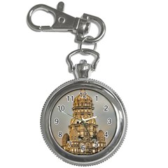Salvo Palace Exterior View, Montevideo, Uruguay Key Chain Watches by dflcprintsclothing