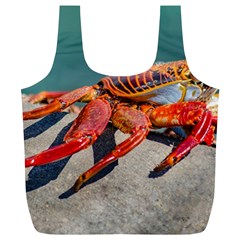 Colored Crab, Galapagos Island, Ecuador Full Print Recycle Bag (xl) by dflcprintsclothing