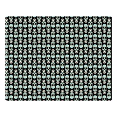 Skull Pattern Double Sided Flano Blanket (large)  by Sparkle