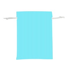 Arctic Blue & Black -  Lightweight Drawstring Pouch (l) by FashionLane