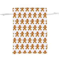 Gingerbread Men  Lightweight Drawstring Pouch (xl) by Mariart