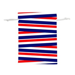 Patriotic Ribbons Lightweight Drawstring Pouch (s) by Mariart