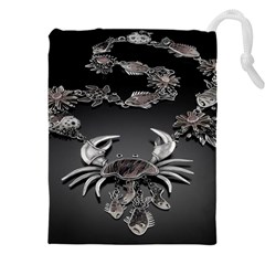Fractal Jewerly Drawstring Pouch (4xl) by Sparkle