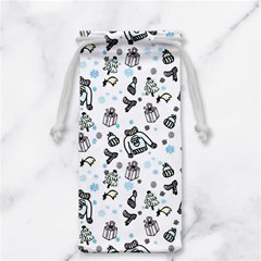 Winter Story Patern Jewelry Bag by MintanArt