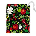 Hohloma Drawstring Pouch (4XL) Front