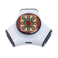 Grateful-dead-pacific-northwest-cover 3-port Usb Hub by Sapixe
