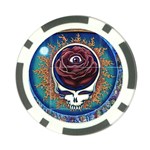 Grateful-dead-ahead-of-their-time Poker Chip Card Guard (10 pack) Front