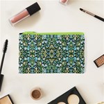 Stones Ornament Mosaic Print Pattern Cosmetic Bag (XS) Front