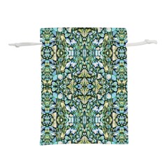 Stones Ornament Mosaic Print Pattern Lightweight Drawstring Pouch (m) by dflcprintsclothing