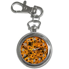 Rudbeckias  Key Chain Watches by Sobalvarro