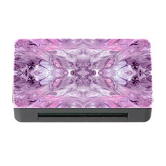 Pink Grey Repeats Memory Card Reader With Cf by kaleidomarblingart
