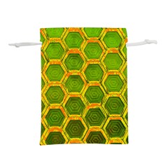 Hexagon Windows Lightweight Drawstring Pouch (s) by essentialimage