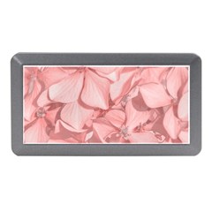 Coral Colored Hortensias Floral Photo Memory Card Reader (mini) by dflcprintsclothing