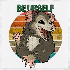 Possum - Be Urself Canvas 12  X 12  by Valentinaart