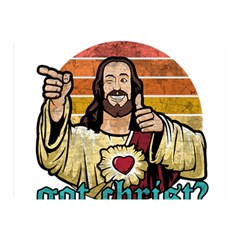 Got Christ? Double Sided Flano Blanket (mini)  by Valentinaart