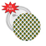 Holiday Pineapple 2.25  Buttons (10 pack)  Front