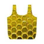 Hexagon Windows Full Print Recycle Bag (M) Front