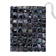 Funky Mosaic  Drawstring Pouch (4xl) by MRNStudios