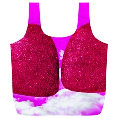 Two Hearts Full Print Recycle Bag (xl) by essentialimage