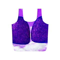 Two Hearts Full Print Recycle Bag (s) by essentialimage