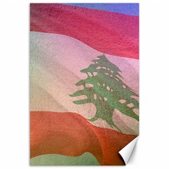 Lebanon Canvas 24  X 36  by AwesomeFlags