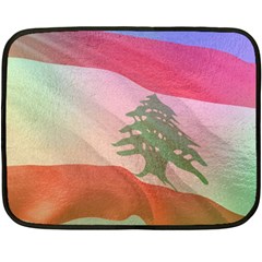 Lebanon Fleece Blanket (mini) by AwesomeFlags