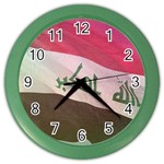 Iraq Color Wall Clock Front