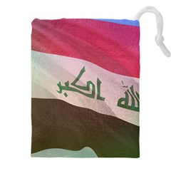 Iraq Drawstring Pouch (4xl) by AwesomeFlags